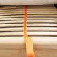 Bett Venedig Kernbuche massiv geölt, Lattenrost Detail Ansicht